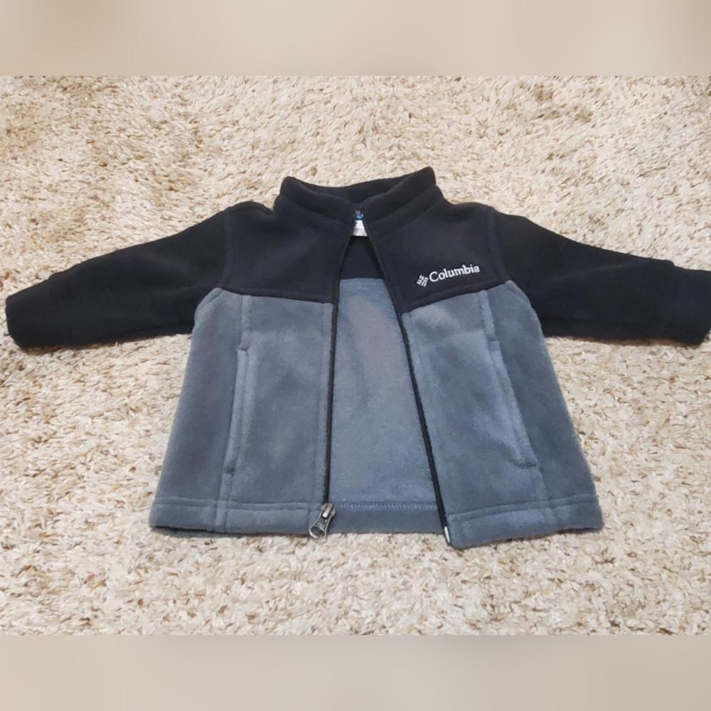Columbia Zip-up Fleece Jacket Size 3-6 month